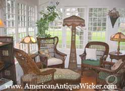 antique wicker furniture